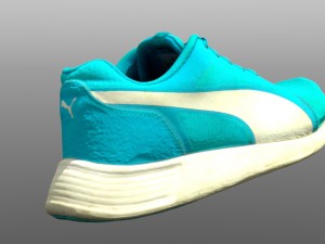 sneaker low poly Modello 3D