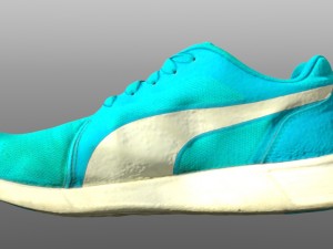 sneaker low poly Modello 3D