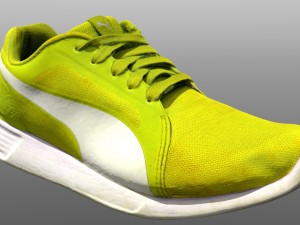 sneaker low poly 3D मॉडल