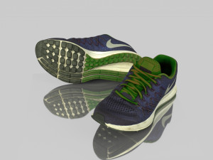 sneakers low poly 3D Model