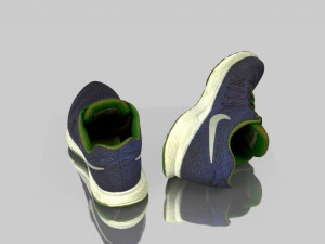 кросівки low poly 3D Модель