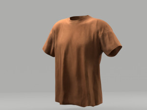 t-shirt low poly 3D Model