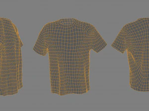 t-shirt low poly 3D Model