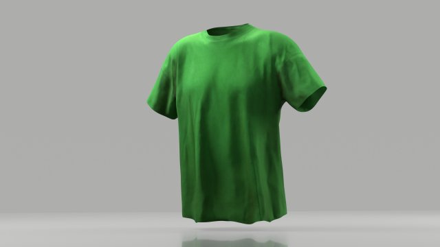 t-shirt low poly Modelo 3D .c4d .max .obj .3ds .fbx .stl .blend 