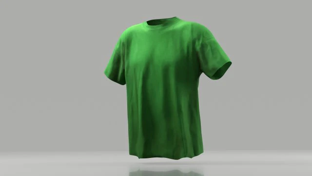 t-shirt low poly 3D Model .c4d .max .obj .3ds .fbx .stl .blend