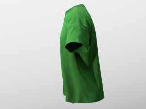 t-shirt low poly Modelo 3D