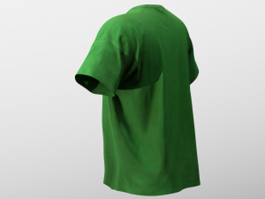 t-shirt low poly Modelo 3D
