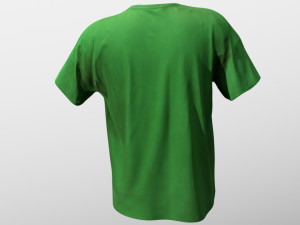 t-shirt low poly Modelo 3D