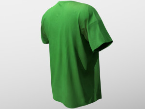 t-shirt low poly Modelo 3D