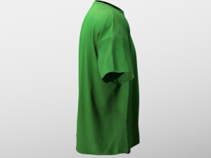 t-shirt low poly Modelo 3D
