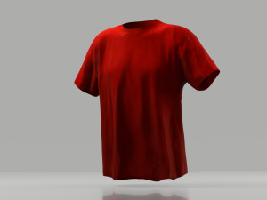 t-shirt low poly 3D Model