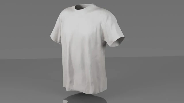 t-shirt low poly 3D Model .c4d .max .obj .3ds .fbx .stl .blend 