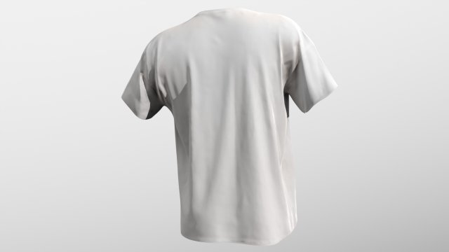 T shirt 3d model free store