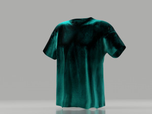 t-shirt low poly Modèle 3D