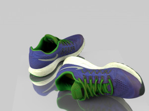 pair of sneakers 3Dモデル