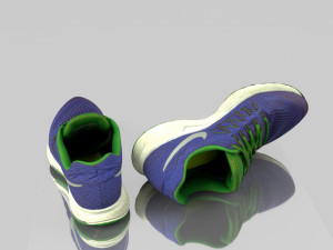 pair of sneakers 3Dモデル