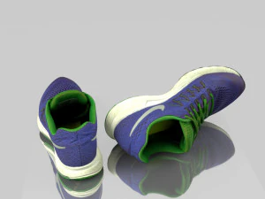 pair of sneakers 3D Model
