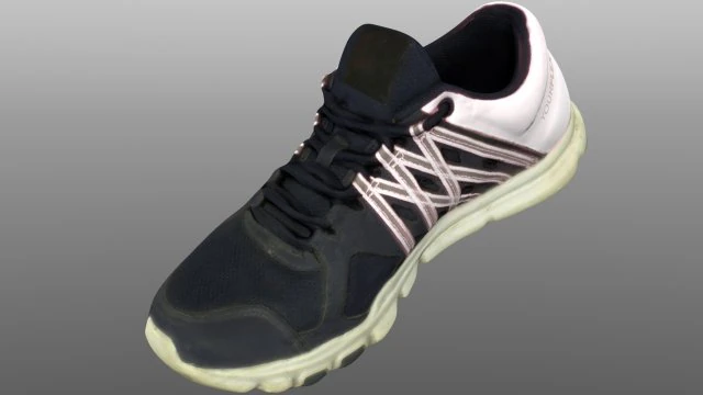 sneaker low poly 3D Model .c4d .max .obj .3ds .fbx .stl .blend 