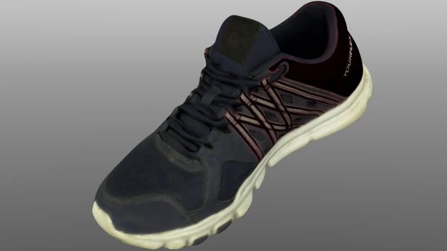sneaker low poly 3D Model .c4d .max .obj .3ds .fbx .stl .blend 
