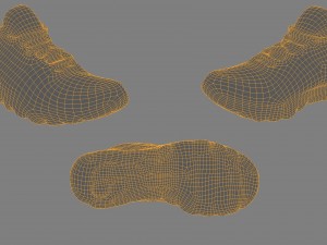 sneaker low poly 3D Model