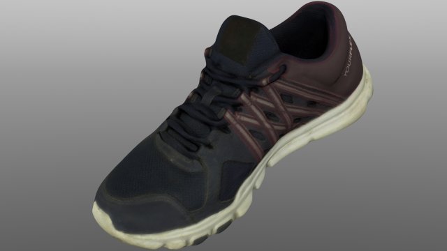sneaker low poly 3Dモデル .c4d .max .obj .3ds .fbx .stl .blend 