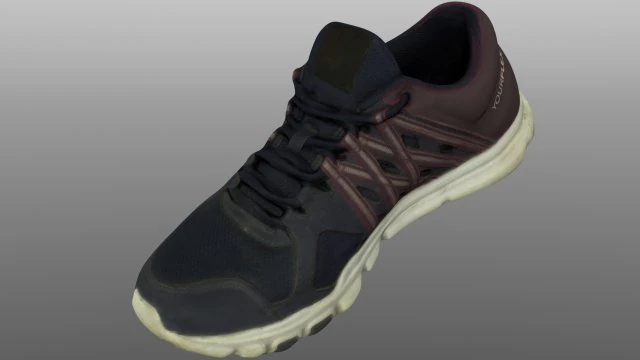 sneaker low poly 3D Model .c4d .max .obj .3ds .fbx .stl .blend