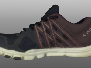 sneaker low poly 3Dモデル