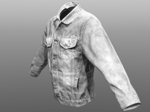 jeans jacket closed Modèle 3D