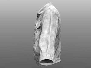 jeans jacket closed Modèle 3D
