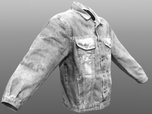 jeans jacket closed Modèle 3D