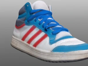sneakers low poly model 3D Model