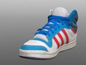 sneakers low poly model 3D Model
