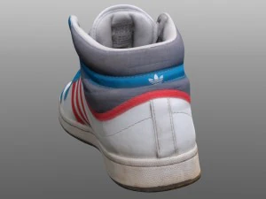 sneakers low poly model 3D Model