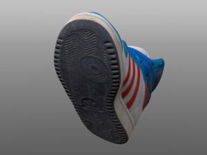 sneakers low poly model 3D Модель