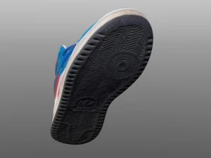 sneakers low poly model 3D Model