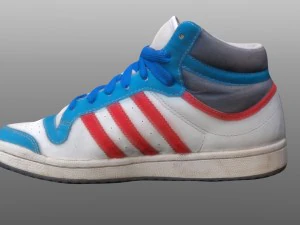 sneakers low poly model 3D Model