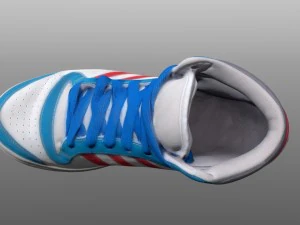 sneakers low poly model 3D Model