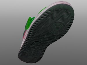sneakers low poly model Modelo 3D