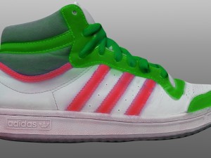 sneakers low poly model Modelo 3D