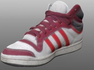 sneakers low poly model 3D Model