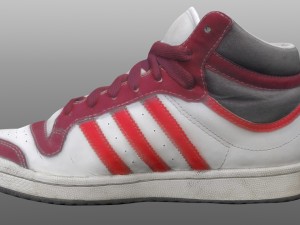 sneakers low poly model Model 3D