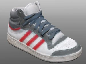 sneakers low poly model 3D Model
