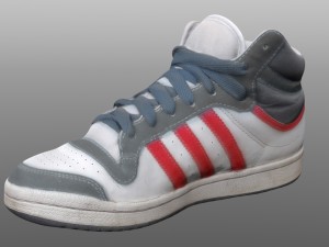 sneakers low poly model 3D Модель