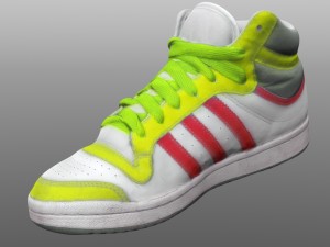 sneakers low poly model 3D Model