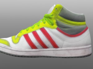 sneakers low poly model 3D Model