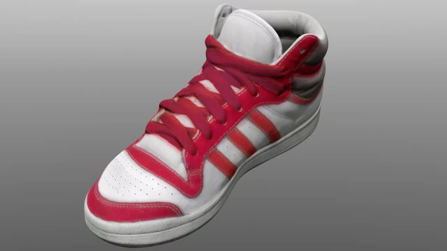 sneakers low poly model 3D Model .c4d .max .obj .3ds .fbx .stl .blend 