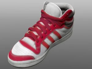 sneakers low poly model 3D Model