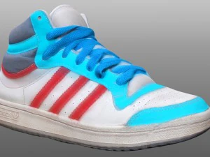 sneaker low poly model 3D Model