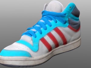 sneaker low poly model Modèle 3D
