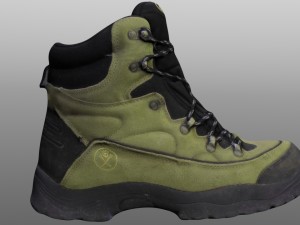 boot low poly model 3D Model